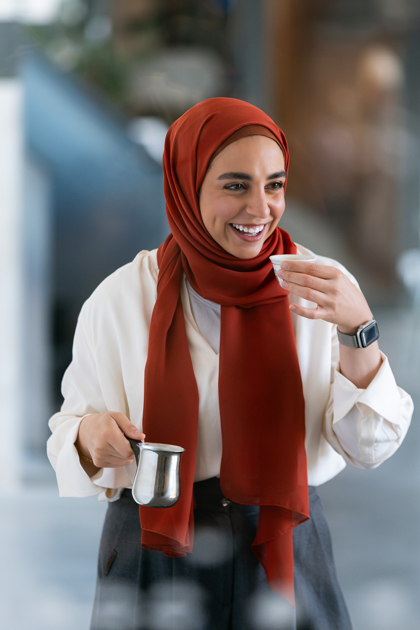 Afbeelding met donker-slider